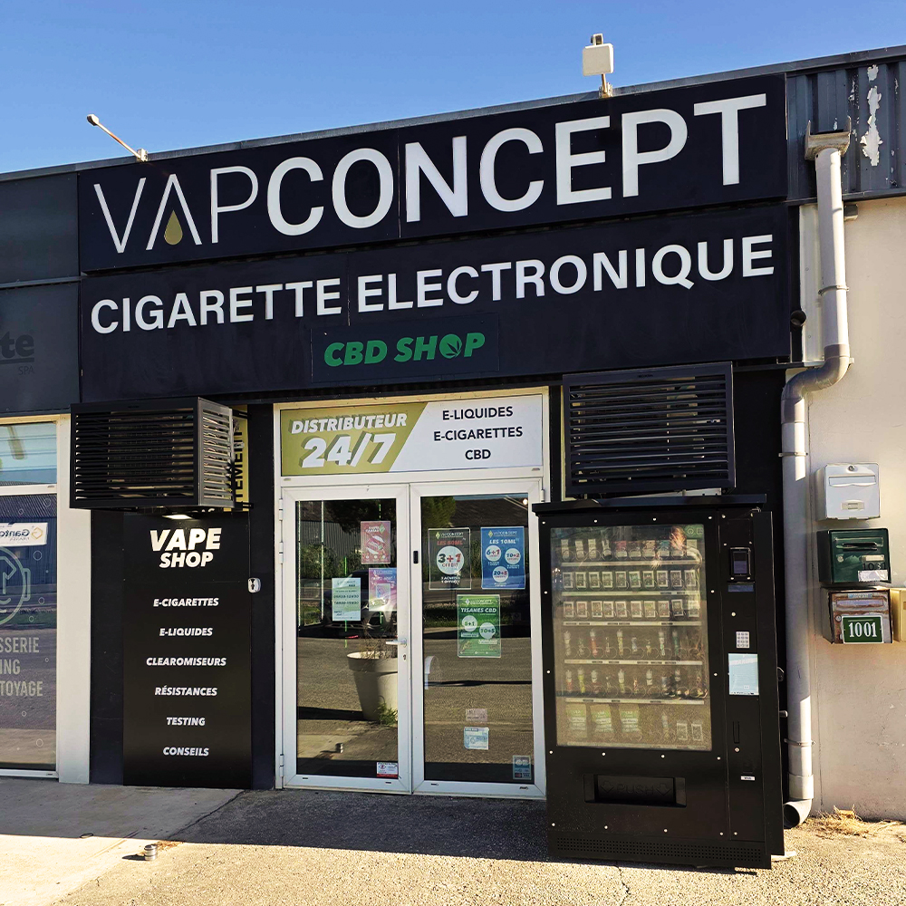 Rayon e-liquides Vap Concept Le Thor