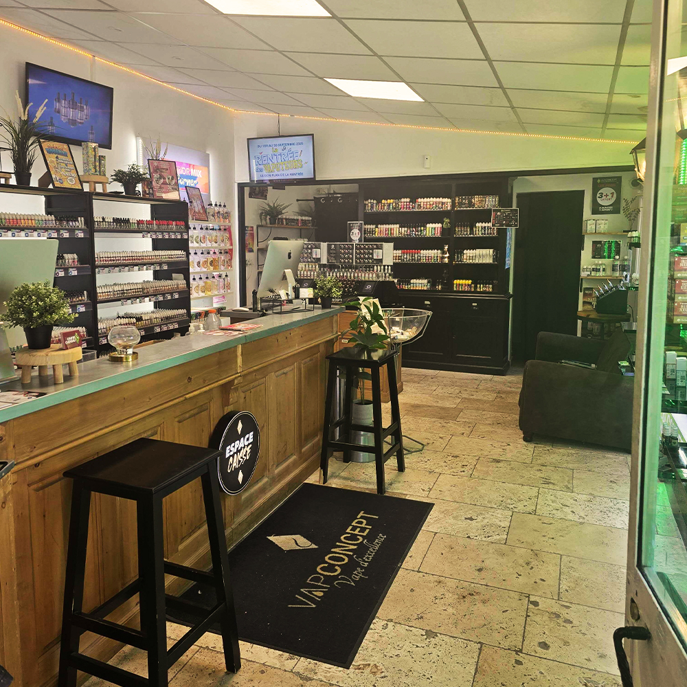 Rayon e-liquides Vap Concept Sorgues